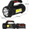 5 in 1 MultiFunctional LED Torch light with 14 pcs Tool Kit 1